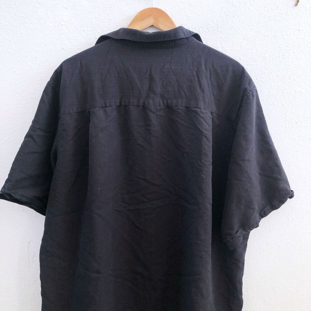 CUBAVERA Rayon Blend Short Sleeves Shirt 2X Tall - Picture 3 of 7